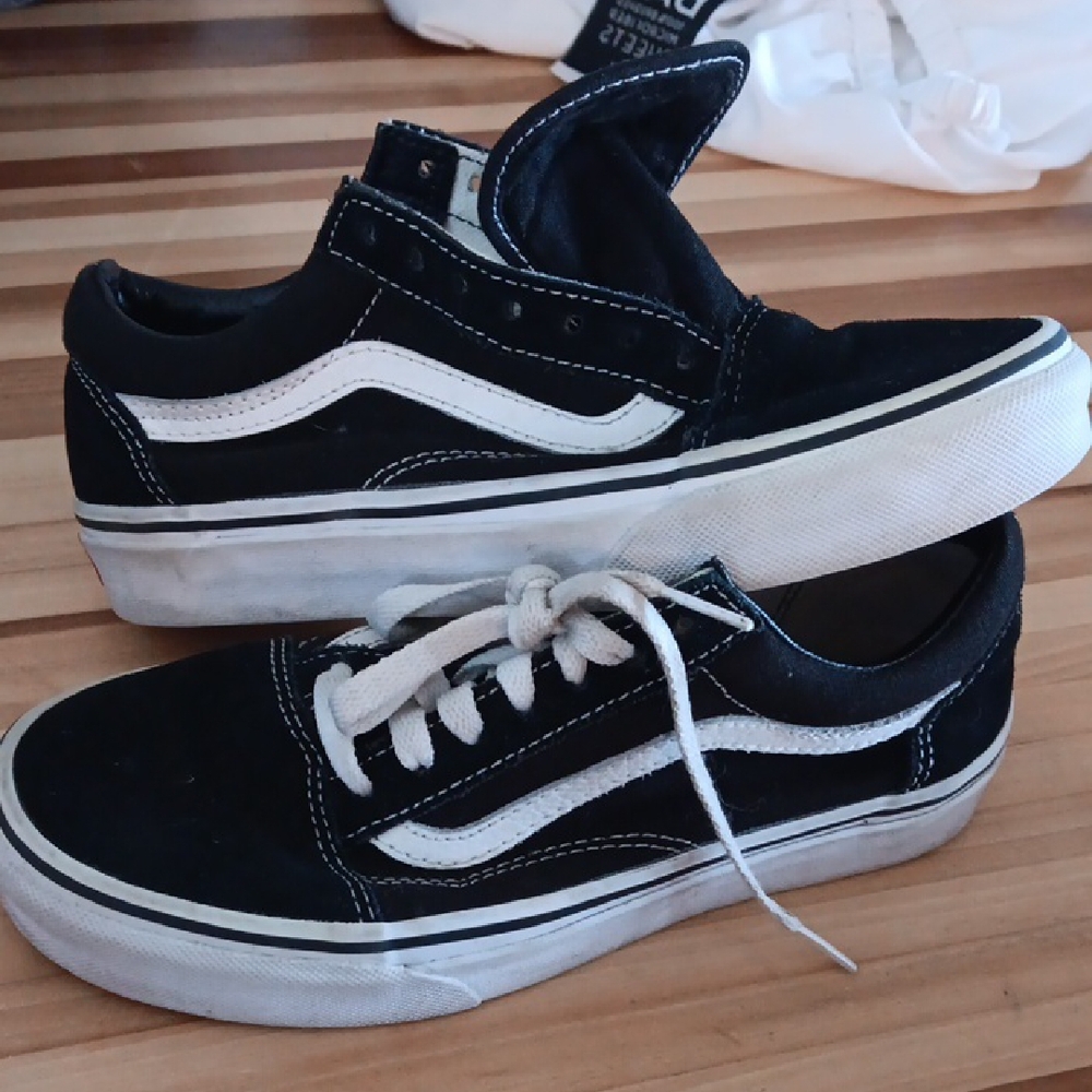 Black and White Sneakers